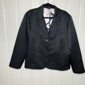 Chico's Jackets & Coats - Chico’s Black Quilted Blazer Jacket Size 3 XL(16) Chico's Jackets & Coats - Chico’s Black Quilted Blazer Jacket Size 3 XL(16)